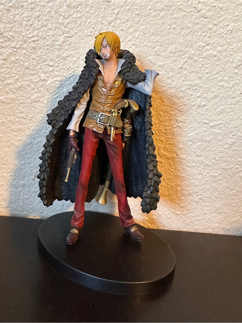BANPRESTO japan anime ONE PIECE Z DXF figure grand line men SANJI Missing Gun